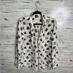 Equipment Femme Silk blouse floral size small